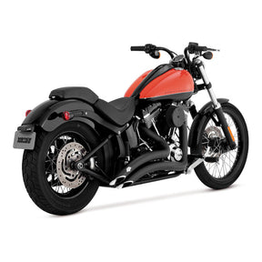 Vance & Hines Exhaust Big Radius Matte Blk 8 Full Exhaust System Vance & Hines