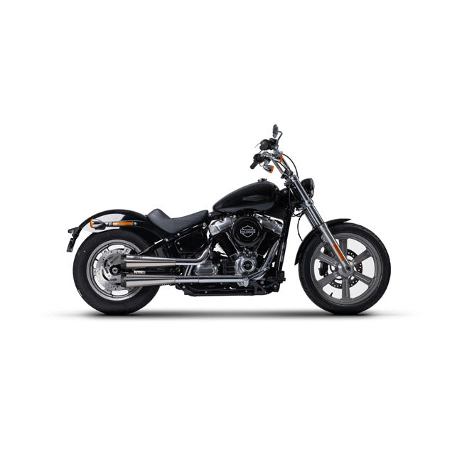 Zard Conical Slip On Muffler Hd Softail M8 Polished E4/E5 Full Exhaust System Zard