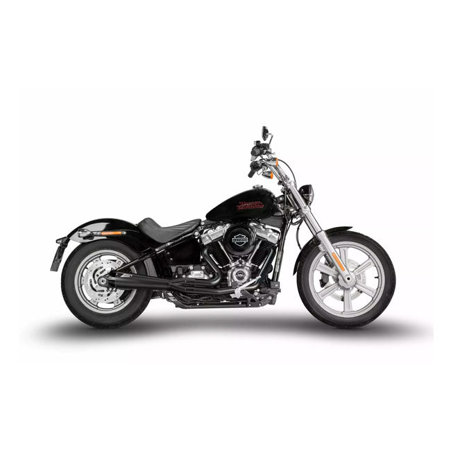 Zard Full Exhaust System Hd Softail 2in1 Black E4/E5 Full Exhaust System Zard