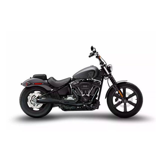 Zard Full Exhaust System Hd Softail 2in1 Black E4/E5 Full Exhaust System Zard