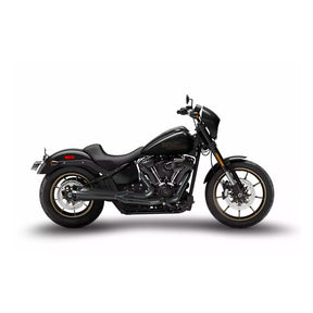 Zard Full Exhaust System Hd Softail 2in1 Black E4/E5 Full Exhaust System Zard