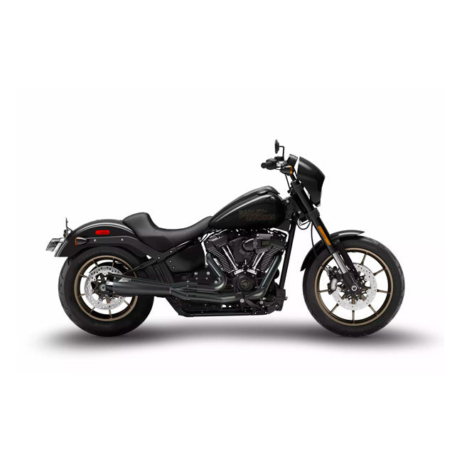 Zard Full Exhaust System Hd Softail 2in1 Black E4/E5 Full Exhaust System Zard