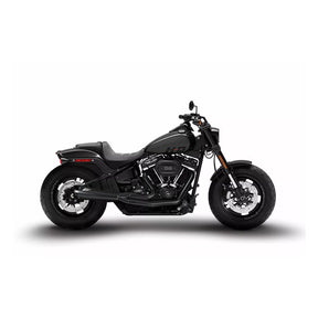 Zard Full Exhaust System Hd Softail 2in1 Black E4/E5 Full Exhaust System Zard