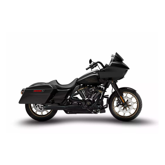 Zard Full Exhaust System Hd Touring 2in1 Black E4/E5 Full Exhaust System Zard