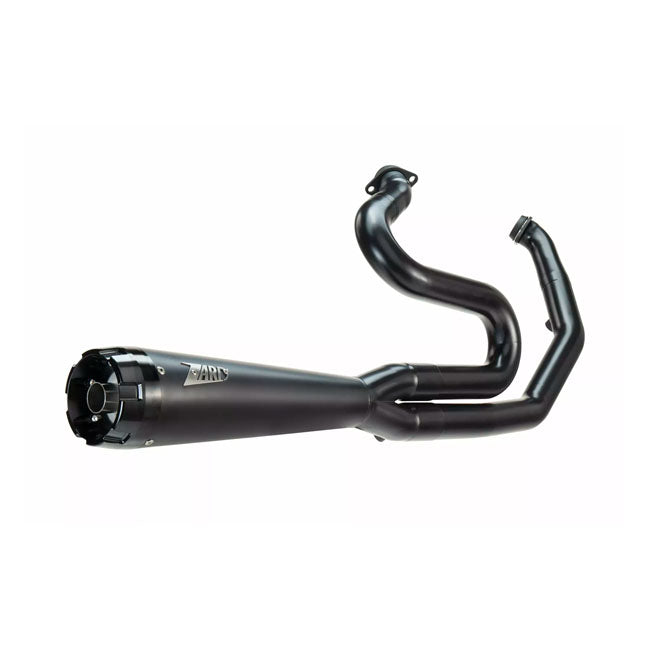 Zard Full Exhaust System Hd Touring 2in1 Black E4/E5 Full Exhaust System Zard