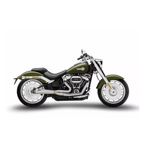Zard Full Exhaust System Hd Softail Breakout Fat Boy 2in1 Ss E4/E5 Full Exhaust System Zard