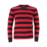 13 1/2 Behind Bars Long Sleeve, Red/Black T-Shirt Long Sleeve 13 And A Half Company S