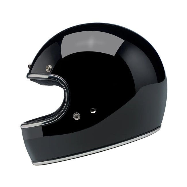 Biltwell Gringo helmet gloss black Helmets Biltwell