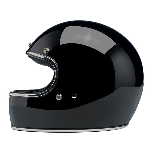 Biltwell Gringo helmet gloss black Helmets Biltwell