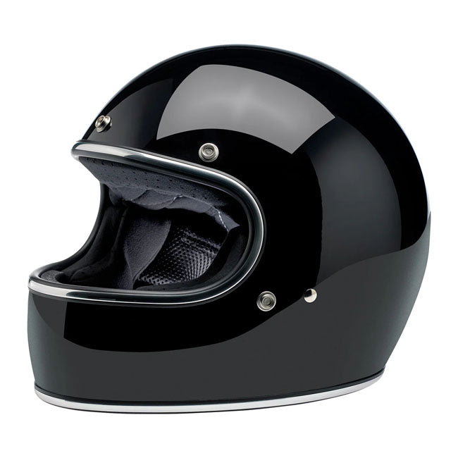 Biltwell Gringo helmet gloss black Helmets Biltwell