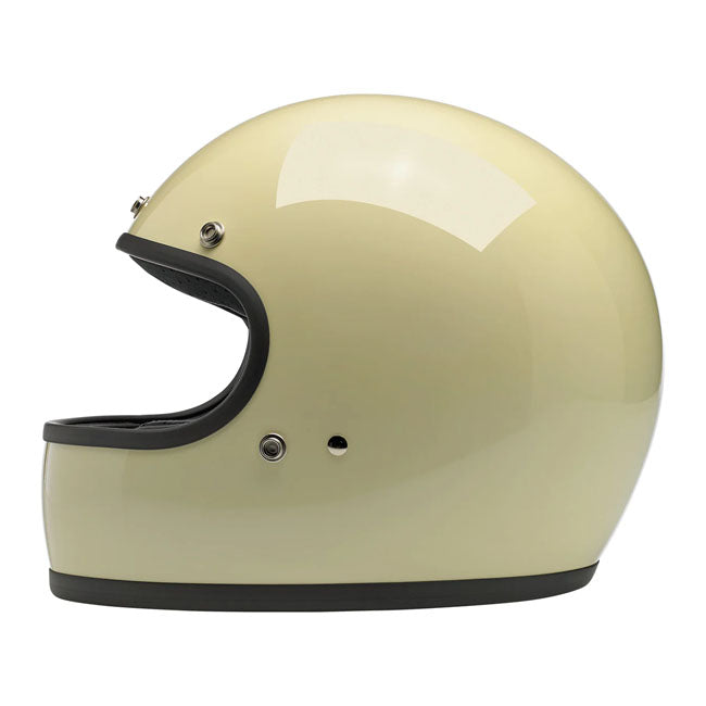 Biltwell Gringo helmet gloss vintage white Helmets Biltwell