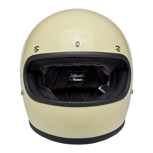 Biltwell Gringo helmet gloss vintage white Helmets Biltwell