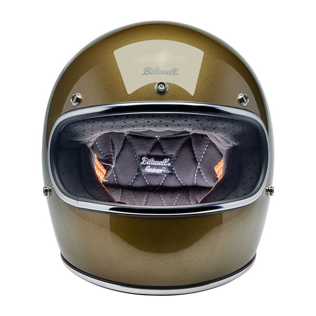 Biltwell Gringo helmet ugly gold metallic Helmets Biltwell