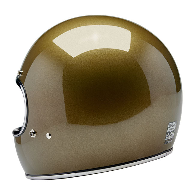 Biltwell Gringo helmet ugly gold metallic Helmets Biltwell