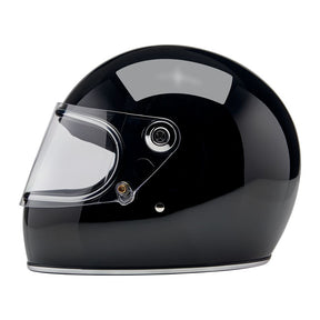 Biltwell Gringo S helmet gloss black Helmets Biltwell