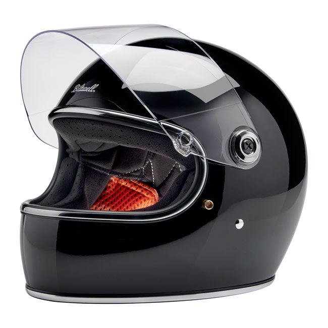 Biltwell Gringo S helmet gloss black Helmets Biltwell