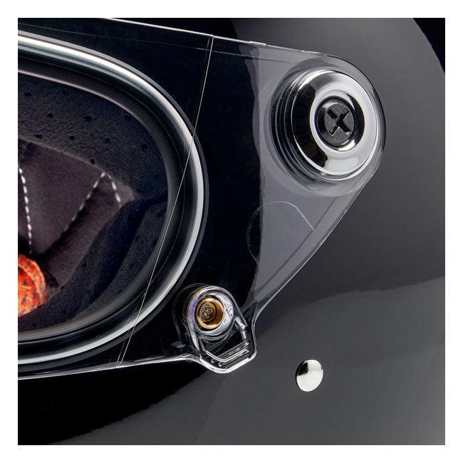 Biltwell Gringo S helmet gloss black Helmets Biltwell