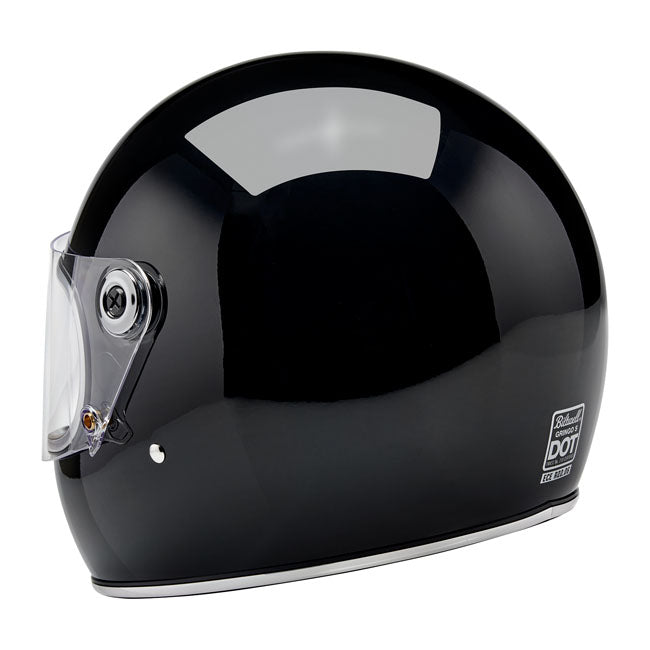 Biltwell Gringo S helmet gloss black Helmets Biltwell