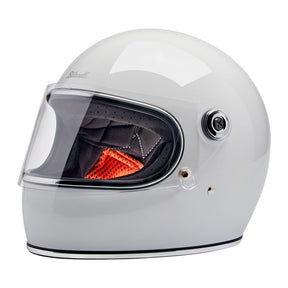 Biltwell Gringo S helmet gloss white Helmets Biltwell