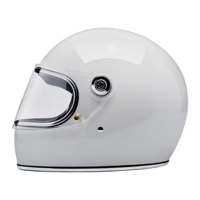 Biltwell Gringo S helmet gloss white Helmets Biltwell