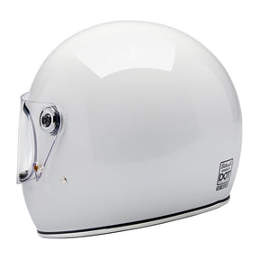Biltwell Gringo S helmet gloss white Helmets Biltwell
