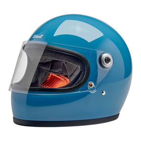 Biltwell Gringo S helmet dove blue Helmets Biltwell