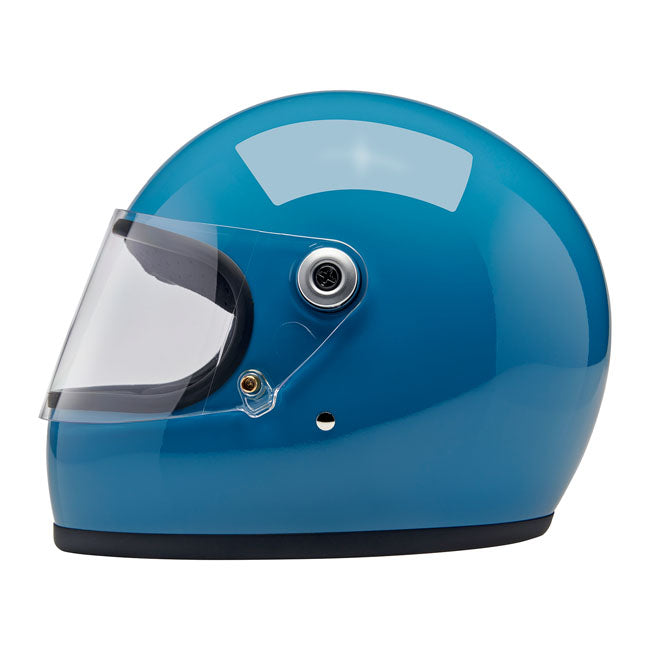 Biltwell Gringo S helmet dove blue Helmets Biltwell