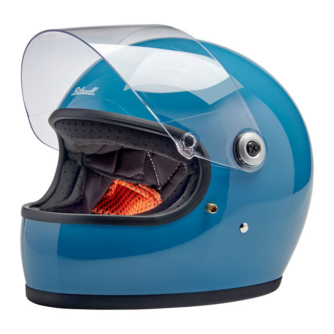 Biltwell Gringo S helmet dove blue Helmets Biltwell