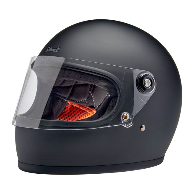 Biltwell Gringo S Helmet, Flat Black Helmets Biltwell