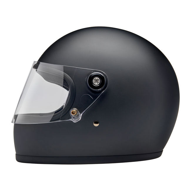 Biltwell Gringo S Helmet, Flat Black Helmets Biltwell