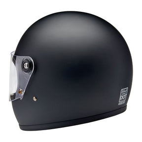 Biltwell Gringo S Helmet, Flat Black Helmets Biltwell
