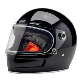 Biltwell Gringo SV Helmet, Gloss Black Helmets Biltwell