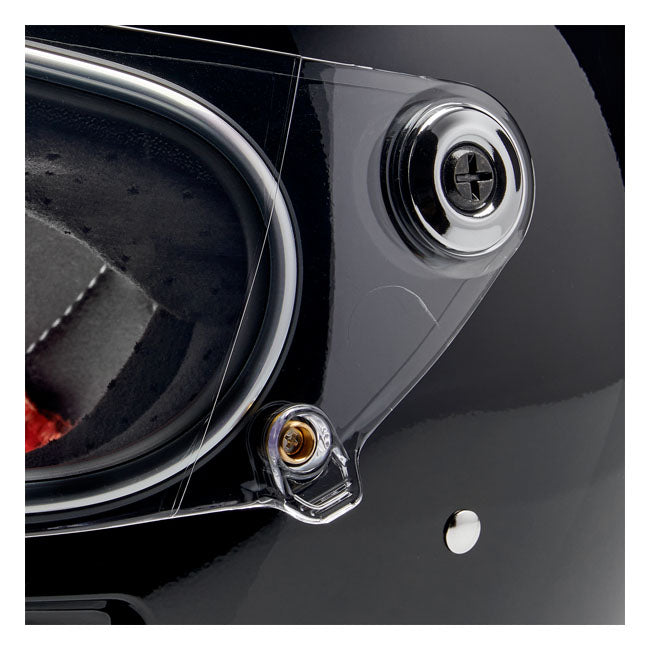 Biltwell Gringo SV Helmet, Gloss Black Helmets Biltwell
