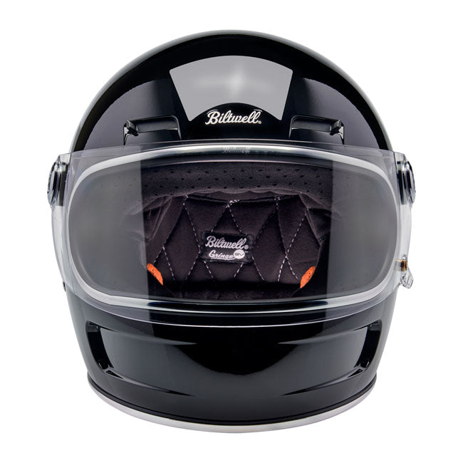 Biltwell Gringo SV Helmet, Gloss Black Helmets Biltwell