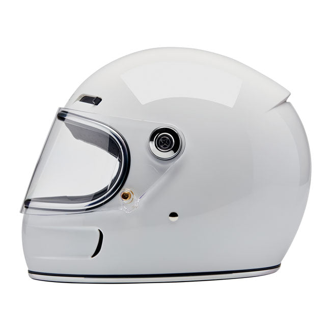 Biltwell Gringo SV helmet gloss white Helmets Biltwell
