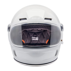 Biltwell Gringo SV helmet gloss white Helmets Biltwell