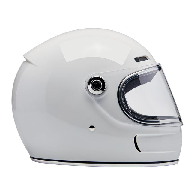 Biltwell Gringo SV helmet gloss white Helmets Biltwell