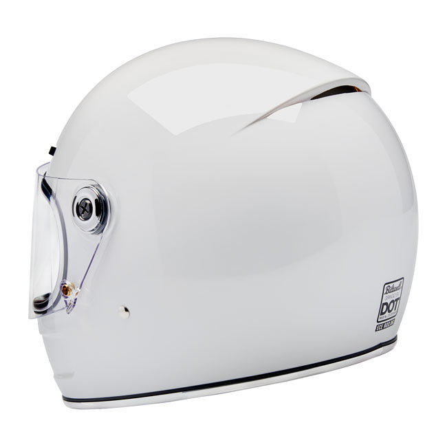 Biltwell Gringo SV helmet gloss white Helmets Biltwell
