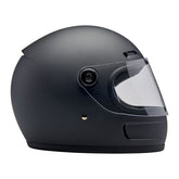 Biltwell Gringo SV helmet, Flat Black Helmets Biltwell XS