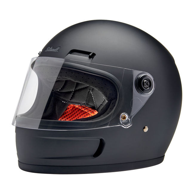 Biltwell Gringo SV helmet, Flat Black Helmets Biltwell