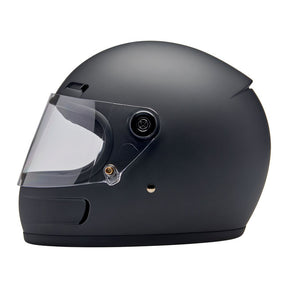 Biltwell Gringo SV helmet, Flat Black Helmets Biltwell