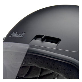 Biltwell Gringo SV helmet, Flat Black Helmets Biltwell