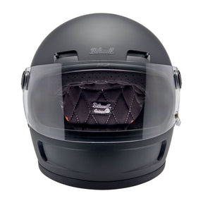 Biltwell Gringo SV helmet, Flat Black Helmets Biltwell