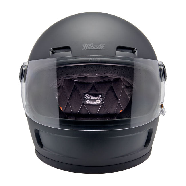 Biltwell Gringo SV helmet, Flat Black Helmets Biltwell