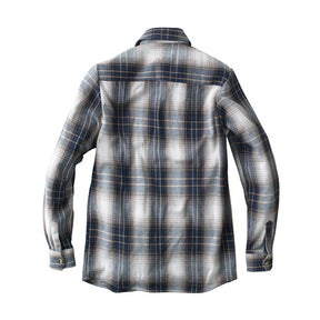 WCC riser shirt brown/blue Shirts West Coast Choppers