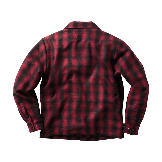 WCC Wool lined Plaidshirt red/black Shirts West Coast Choppers