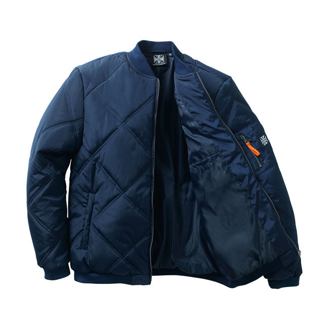 WCC Rigid jacket navy Jackets Male West Coast Choppers
