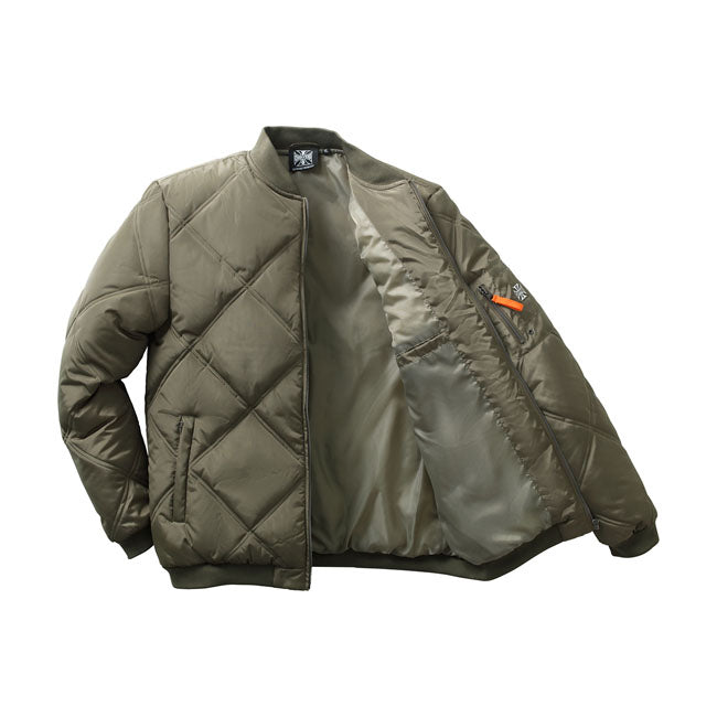 WCC Rigid jacket olive Jackets Male West Coast Choppers