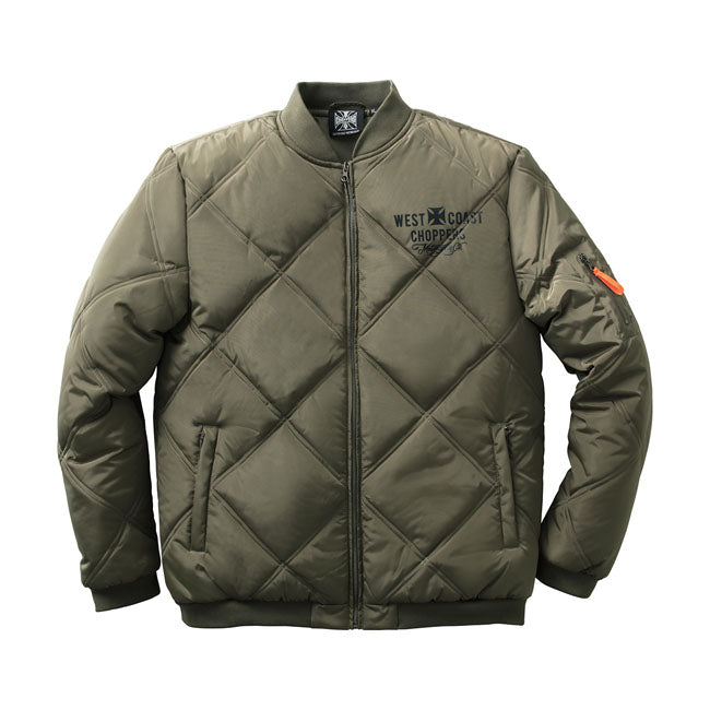WCC Rigid jacket olive Jackets Male West Coast Choppers