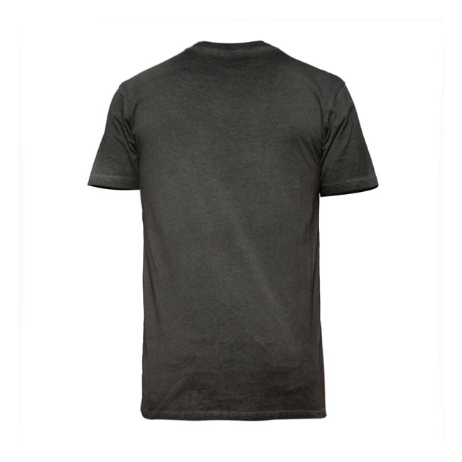 Lucky 13 Tombstone T Shirt Vintage Black T-Shirt Lucky 13